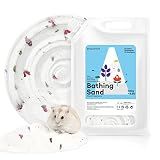 BUCATSTATE Dust-Free Hamster Bath Sand Plant Scented Bathing Sand for Dwarf Syrian Hamster and Other Small Animals 3.3lb/1.5kg