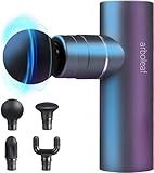 arboleaf Massage Gun Deep Tissue, Full-Metal Electric Portable Hand Held Massager Gun for Back, Body Sore Muscles, Pain Relief, Gifts, Office, Home, Athletes