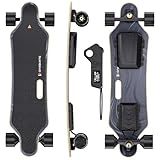 Dnaskate V20 Electric Skateboard with Remote, 28 Mph Top Speed,22 Miles Range,1000W Hub-Motor, Longboard Skateboard for Adults ＆Teens (V20-90mm Pu Wheel)