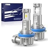 FTEVAR H11/H8/H9 LED Bulbs for Low or High Beam, Plug and Play, 2 Pack