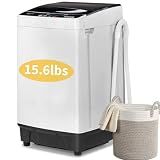 Winado 15.6LBS Full Automatic Portable Washing Machine with Drain Pump