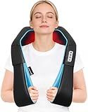 Mo Cuishle Shiatsu Neck Massager for Pain Relief – Deep Kneading Back Shoulder Massage with Heat – Ideal for Valentine’s Day, Christmas, Mother's Day, Father's Day, Gifts for Men Women Mom Dad Her Him