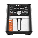 Instant Pot 6QT VORTEX Plus Air Fryer, 6-in-1, Air Fry, Broil, Dehydrate, Crisp, Roast, Reheat, Bake, Dishwasher-Safe Airfryer basket, from the Makers of Instant Pot, Stainless Steel