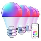 Linkind Smart Light Bulbs, Smart Bulb that Work with Alexa, Google Home, AiDot, LED Light Bulbs Color Changing RGBTW, 104 Preset Scene, Music Sync, Dotis, A19 E26 2.4G WiFi Bluetooth 60W 800LM, 4Pack