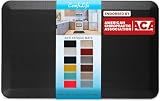ComfiLife Anti Fatigue Floor Mat – 3/4 Inch Thick Kitchen Mats for Floor, Standing Desk Mat, Kitchen Rug – Comfort at Home, Office – Durable – Stain Resistant – Non-Slip Bottom (20" x 32", Black)