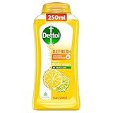 Dettol Body Wash and Shower Gel | Lime Fresh | For Women and Men | 250ml (8.45 fl oz)