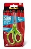 Scotch Kids Pointed Tip Scissors with Soft Touch, 5 Inches (1442P) (Colors may vary)