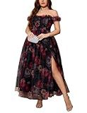 EYWOL Plus Size Formal Dresses for Women: Prom Dresses 2026 - Plus Size Off The Shoulder Dresses for Curvy Women - Evening Gowns