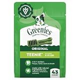 Greenies Teenie Original Natural Dental Dog Treats, Chicken, 43 Count