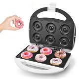 DSP Mini Donut Maker - Non-Stick, 6 Donuts, Cool-Touch