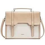 Missnine Laptop Bag 15.6 inch Canvas Messenger Bag for Women Professional Work Bag Shoulder Bag