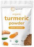 Organic Turmeric Powder, 5 Pounds | Rich in Active Curcumin | Pure Turmeric Supplement | Antioxidant Support for Joint & Immune Health | Non-GMO, Vegan Friendly, India Origin