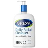 Cetaphil Daily Facial Cleanser Sensitive & Oily Skin, 20 oz
