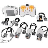 WEERSHUN 9-in-1 Motor Kit Compatible with Most Stud Building Blocks, Motor Set with Powerful Motors, Advanced Remote Control, Wide Compatibility