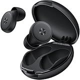 BIGOOD 45dB Ear Plugs for Sleeping 0.1oz Ultra-Comfy Noise Cancelling Ear Plugs for Concerts, Deep Focus, Travel, Noise Reduction Ear Plug with 8 Ear Tips Reusable Earplugs with Carry Case Black