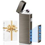 Electric Lighter USB Rechargeable Plasma Lighters Cool Pocket Lighter Men