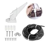 Marine Boat Speedometer Pitot Kit, Automatic Kick-up Tube Assembly Up to 80 MPH (Speedometer Pitot Kits)