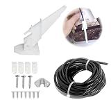 Marine Boat Speedometer Pitot Kit, Automatic Kick up Tube Assembly Up to 80 MPH (Speedometer Pitot Kits)