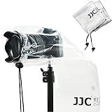 2Pack Camera Rain Cover Clear Waterproof Sleeve for Camera w Lens up to 11"