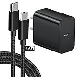 SZYSK UL Listed Fast Charger for New Kindle Fire Tablets (Designed for use with USB-C Fire Tablets and Kindle E-Readers), USB C to USB-C Cable,15W Power Adaptor