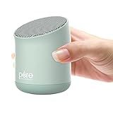 Pure Enrichment Wave Mini Zen Soothing Sound Machine - Portable Sound Machine for Yoga Studios, Travel & Sleep - 6 Relaxing Sounds, Optional Timer & Rechargeable Lithium Battery (Tranquil Green)