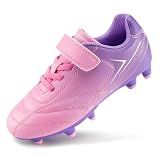 Stelle Girls Soccer Cleats for Kids Training Matches Outdoor Play(VLB,12ML)