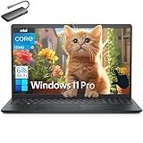 Dell Inspiron 15 15.6" Touchscreen Laptop Computer for Student Study and Business, 13th Gen Intel 10-Core i5-1334U (Beat i7-1250U), 32GB DDR4 RAM, 1TB PCIe SSD, FHD, WiFi6, Windows 11 Pro, USB C Hub
