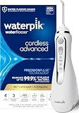 Waterpik Cordless Advanced Portable Water Flosser, Rechargeable, White