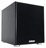 Rockville Rock Shaker 10 Black, 10" Powered Subwoofer, 600W, Deep Bass, Class-D Amp, RCA Inputs, Perfect for Home Theater & Studio