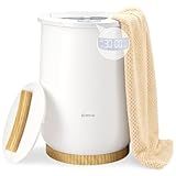 Keenray Upgraded Towel Warmer Bucket, Large Towel Warmer with 3 Heating Modes, Heat Time 30/45/60/90 Min Adjustable and Up to 24 Hour Delay Timer, Towel Heater for Oversize Bathrobes Blankets, CL1Plus