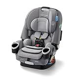 Graco 4Ever DLX 4-in-1 Car Seat, Charlie| Infant to Toddler Car Seat, with 10 Years of Use | Rear-Facing, Forward-Facing and Booster Modes | Safe, Comfortable and Convenient