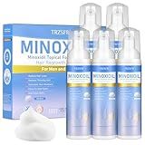 Trzsfr 5% Minoxidil Foam for Men & Women, Hair Regrowth Treatment for Thinning Hair & Beard Growth, Extra Strength Topical Foam, Clinically Proven Hair Loss Treatment, 6 Month Supply (14OZ Total)