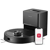roborock Q7 M5+ Robot Vacuum and Mop, Upgraded from Q5 Max+, Up to 7-9 Weeks Self-Empty, 10000Pa Suction, Dual Anti-Tangle System for Pet Hair & Carpet, PreciSense LiDAR Navigation, App Control, Black