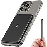 for Magsafe Portable Charger Power Bank, 5000mAh Wireless Magnetic Power Bank with USB C Fast Charging, Travel Essential Battery Pack for iphone, Compatible with iPhone 17/16/15/14/13/12 Series, Black