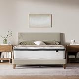 Signature Design by Ashley Chime 12 Hybrid Innerspring Queen Size Mattress, Ultra Plush Feel, Gel Memory Foam for Lumbar Support, Mattress in a Box, 12 Inch