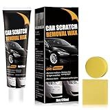Scratch Remover for Vehicles, 2025 New Car Scratch Repair Paste Car Scratch Remover Car Polishing Wax Scratchs Remover with Wipe and Sponge Cars Paint Scratchs Repair Kit for Deep Scratches (1)