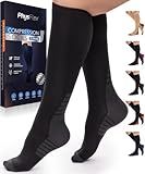 Compression Socks for Women & Men (20-30 mmHg) Support for Travel, Nurses, Pregnancy, Shin Splints, Sports and Everyday Wear