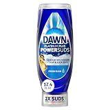 Dawn Platinum Plus PowerSuds Liquid Dish Soap, 17.4 oz. EZ-Squeeze Bottle