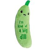Catstages Crunchy Pickle Kicker Chew Cat Toy, Catnip & Dental Mesh, 6.5"