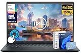 Dell Inspiron 15 Touchscreen Laptop for 2025-2026 Business Student Home, AI Computer, 15.6" FHD, 10-Core Intel i5, 16GB RAM, 1TB Storage (512GB SSD+500GB Ext) MarxsolAddon, Win 11 Pro, Lifetime Office