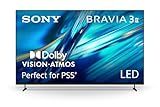 Sony 55 Inch BRAVIA 3 II LED 4K HDR Smart Google TV with Gemini K-55XR30M2