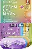 Body Restore Heated Eye Mask for Dry Eyes 5 Pack – Mothers Day Gifts for Mom, Self Heating Warm Compress, Birthday Gifts for Women, Relaxation – Variety