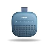 Bose New SoundLink Micro Portable Bluetooth Speaker (2nd Gen), Wireless Outdoor Speaker, Up to 12 Hours Battery Life, Waterproof and Dustproof, Blue Dusk