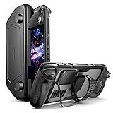 JSAUX PC0104 ModCase Compatible with Steam Deck, Steam Deck Case Comprehensive Protection Include Detachable Front Shell, Body Protective Shell, Metal Bracket and Strap - Basic Set