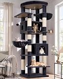 Globlazer 74in Heavy Duty Cat Tree Tower for Indoor Cats Large Adult, S74