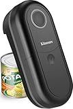 Kitassure Handsfree One Touch Electric Can Opener Easy and Fast Flex Side Cut All Can Sizes, Automatic Handheld Battery Operated Kitchen Gadget Gift with Smooth Edge Safety for Seniors & Arthritis