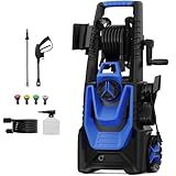 Pressure Washer -5000PSI Power Washer with Foam Cannon 4 Quick Connect Nozzles, High Pressure Cleaning Machine for Driveways/Patios/Cars/Fences/Home Cleaning