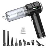 Sycoodeal Handheld Car Vacuum Cleaner, 25000PA Strong Cyclonic Suction Portable Mini Vacuum Cordless with Digital Display Lightweight Handheld for Pet Hair, Car, Home, Office, Kitchen