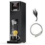 WantJoin Hot Water Dispenser - Commercial Water Boiler 35L(9.2 GAL)/H Step-Heating Adjustable Temperature Control 32°F - 212°F for Coffee Boba Tea Shop Office, 1800W
