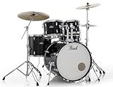Pearl Roadshow Drum Set 5-Piece Complete Kit with Upgraded BRD Cymbals and Additional Cymbal Stand